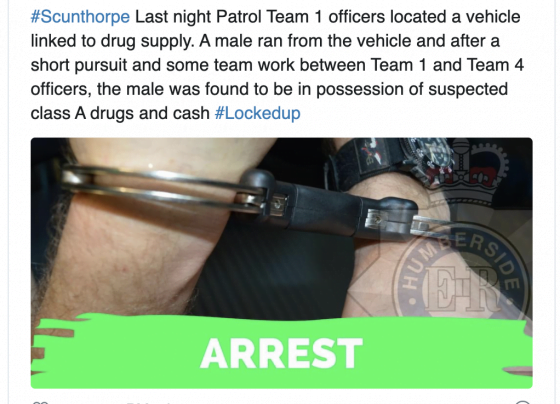 Man attempts to escape police after vehicle linked to drug supply located