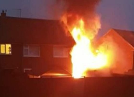 Firefighters tackle Hull garden blaze
