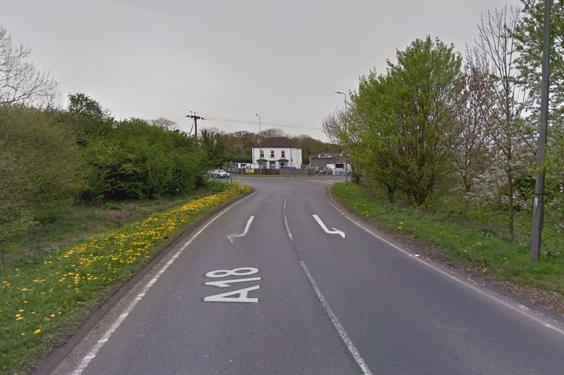 Fatal collision on A18