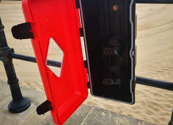 Damage to Cleethorpes beach safety equipment