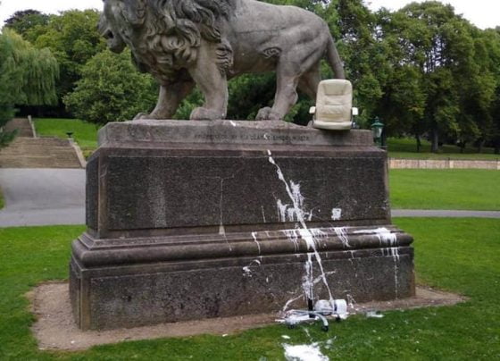 Boredom blamed for Lincoln statue attack