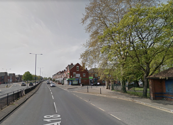 Audi in police chase through Doncaster