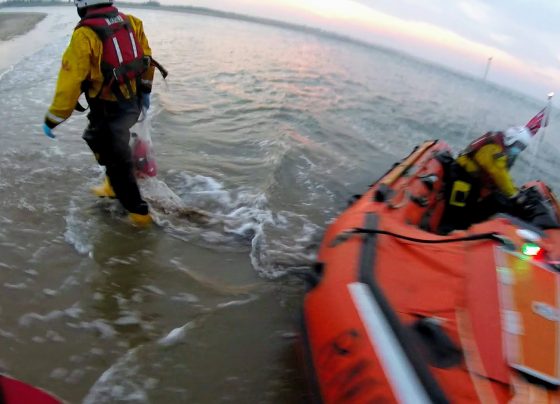 Children saved in RNLI rescue mission