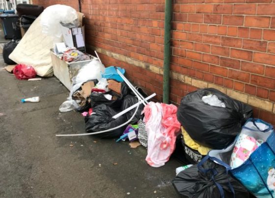 Man fined after he was caught fly-tipping on CCTV