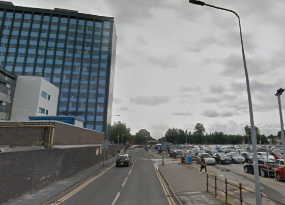 Four-car crash near Hull Royal Infirmary