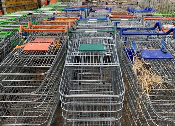 trolley theft numbers surge