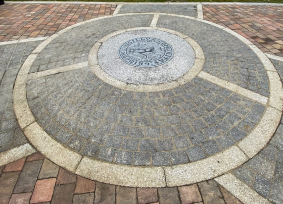 Garth Lane paving designs