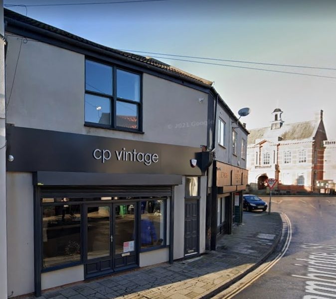 CP Vintage store in Cleethorpes