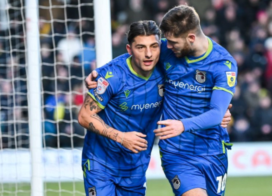 Grimsby Harrogate match report