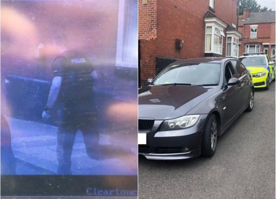 Wanted man in Doncaster police chase