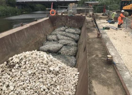 £1.6m flood repairs progress