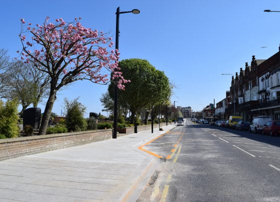 Cleethorpes works coming to an end