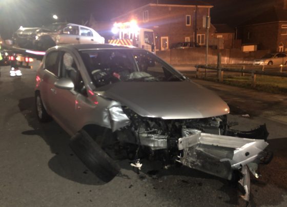 Man arrested after three-car crash in Cleethorpes