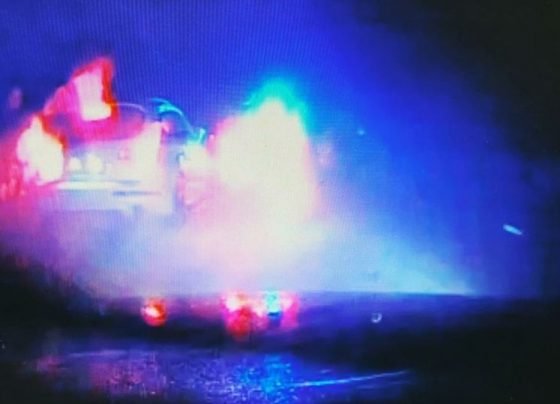 Three charged following armed police chase