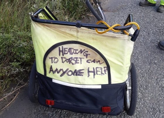 Wanted man caught cycling on motorway