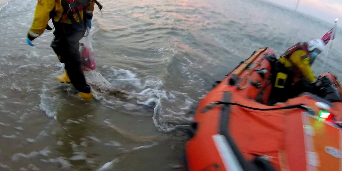 Children saved in RNLI rescue mission