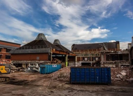 Demolition underway in Scunthorpe redevelopment