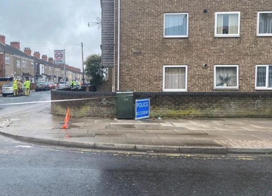 Flood chaos in Cleethorpes