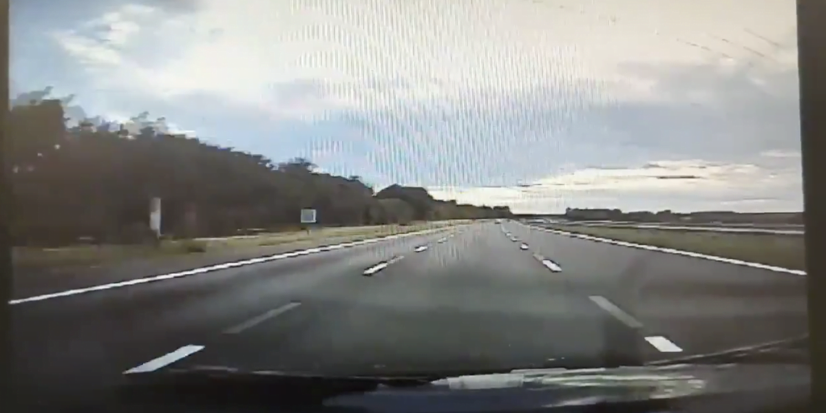 Motorist caught speeding at 155mph on M180