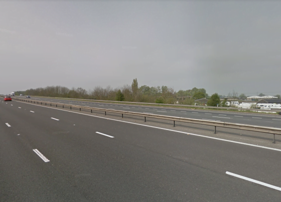 Man arrested following M18 closure
