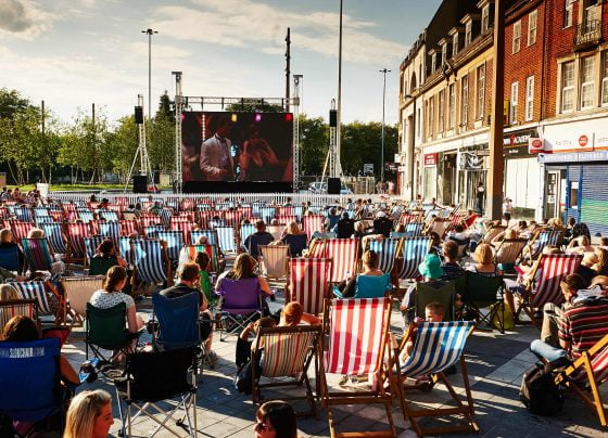 Watford's outdoor cinema on the move