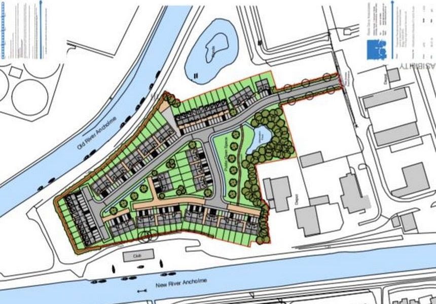 Plans to build 70 new homes