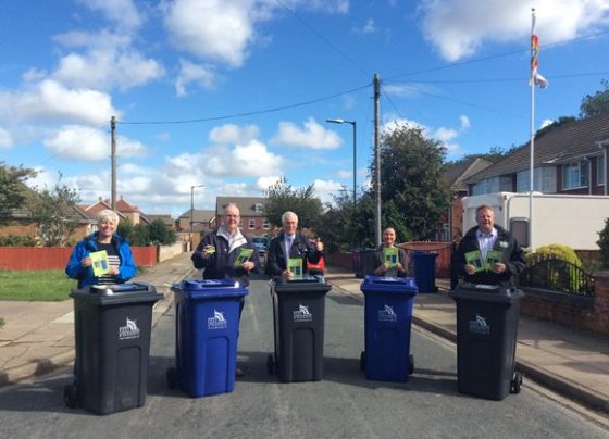 Council reports misuse of recycling bins