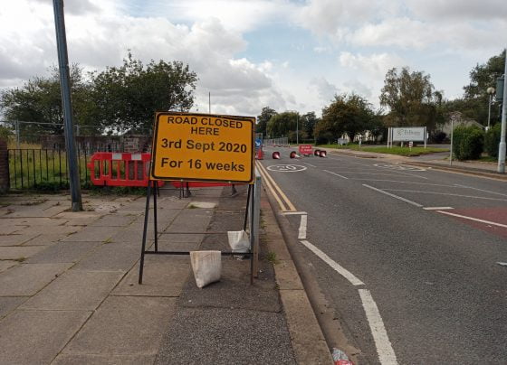 Major changes as roundabout work restarts in Grimsby
