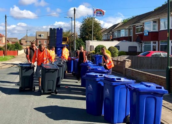 Update issued on new recycling bins