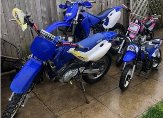 Bike, cash and drug haul uncovered by Police