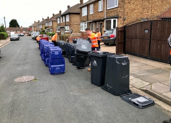New bin deliveries near their final stage