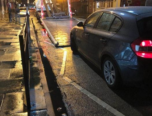 Scunthorpe Pizza customer found their car was the takeaway