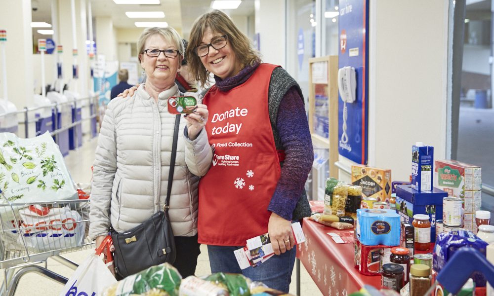 Urgent appeal for food supplies