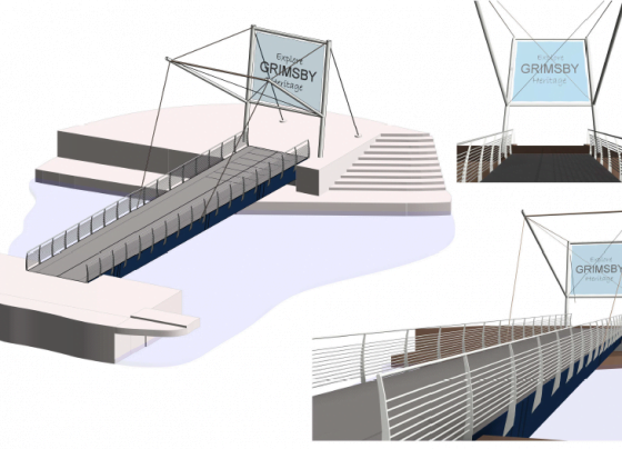 Green light for footbridge build to start