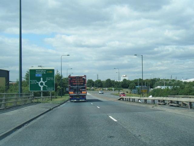 pyewipe roundabout lane closure