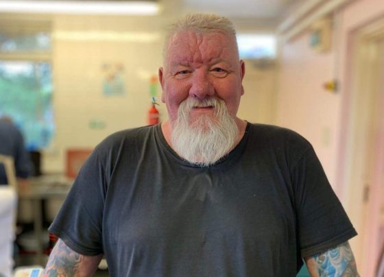 The death of a man who was devoted to helping some of Grimsby's most needy has been announced.