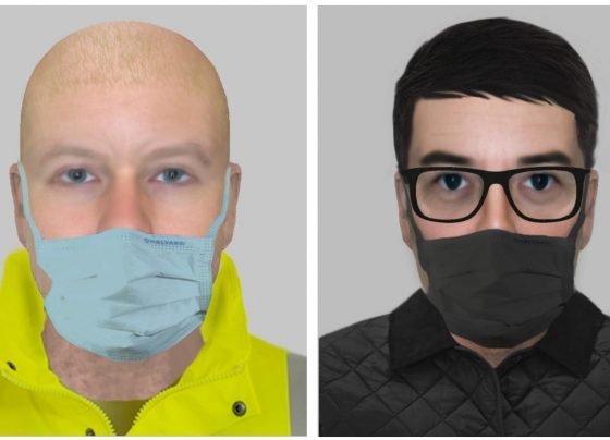 Police release E-fits after 'targeted attack'