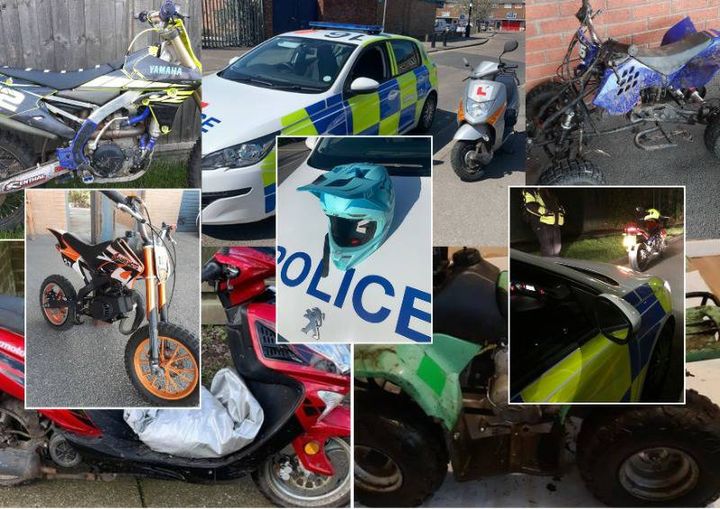 Motorbikes cause problems in Grimsby