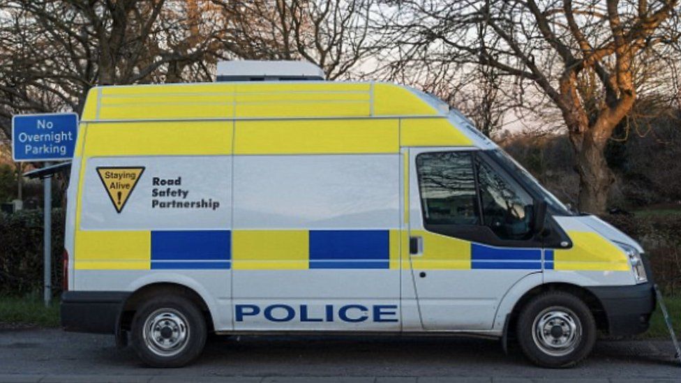 speed camera van