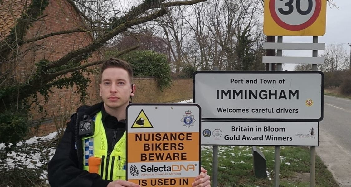 Police to 'spray' nuisance motorcyclists