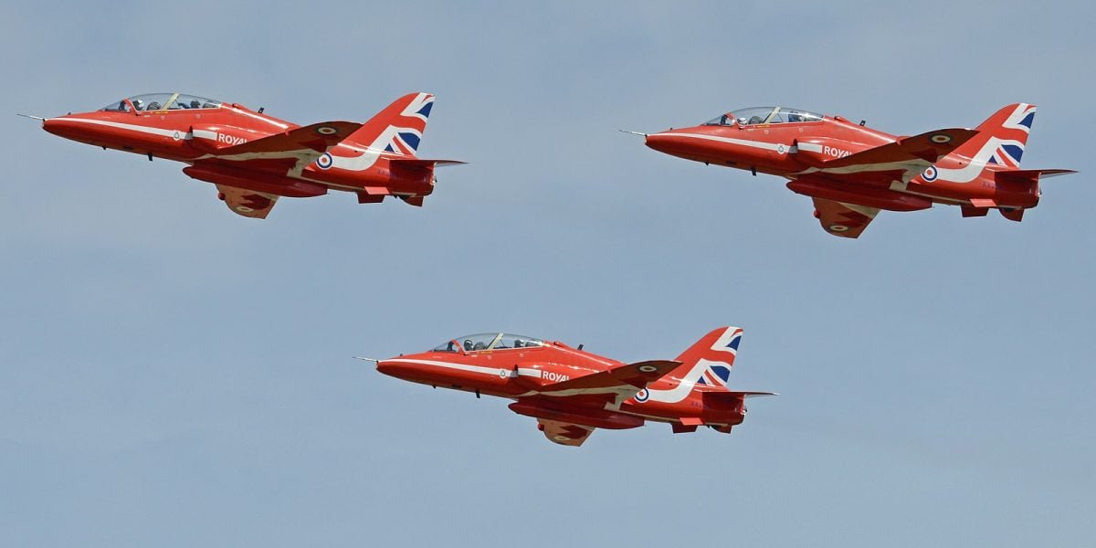 Red Arrows grounded after Hawk jet crash