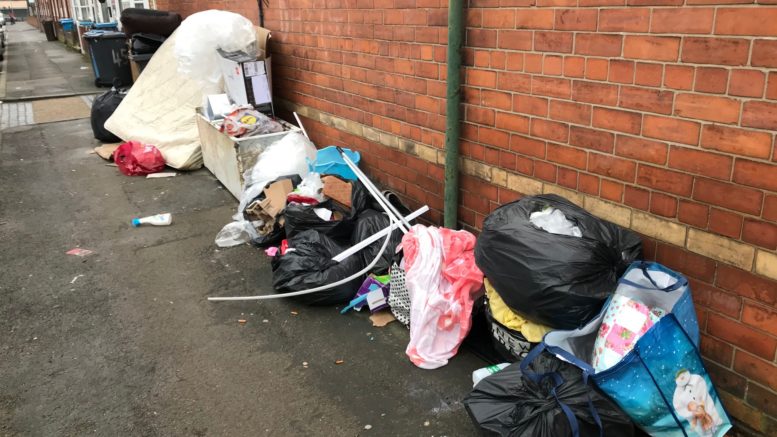 Man fined after he was caught fly-tipping on CCTV