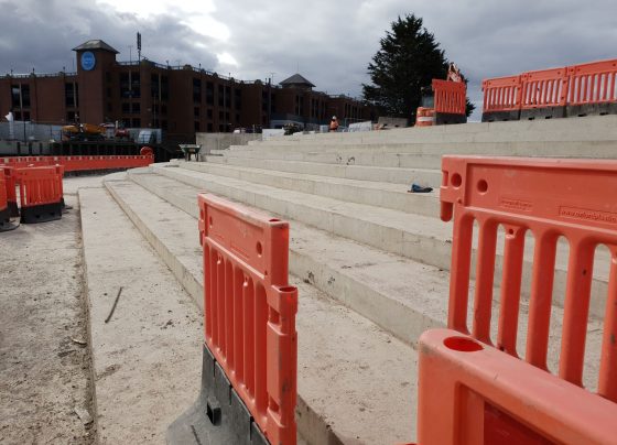 Paving laid as Garth Lane transformation continues