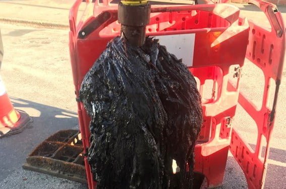 Fatberg discovered beneath Hull streets