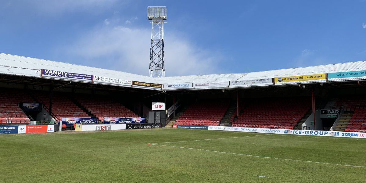 Grimsby Town FC ground Blundell Park