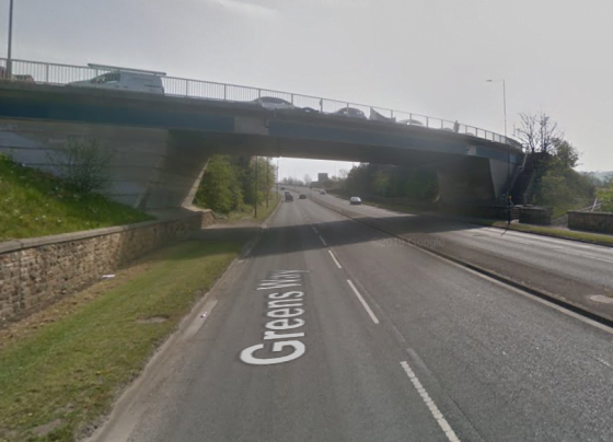 Greens Way flyover closes due to 'structural concerns'