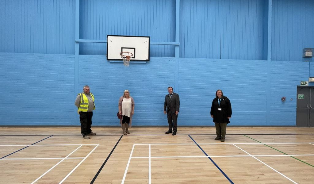 Beacon Academy new sports hall