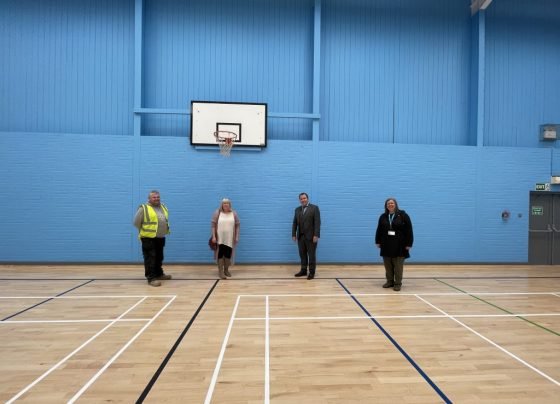 Beacon Academy new sports hall