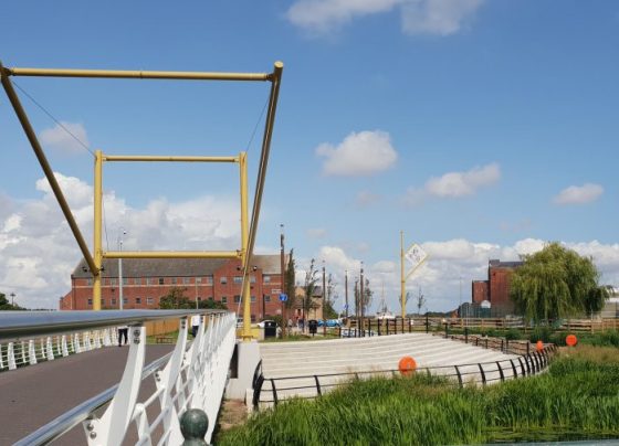 Seating area at Garth Lane open