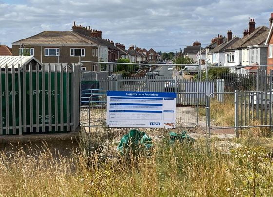 Suggitt's Lane footbridge
